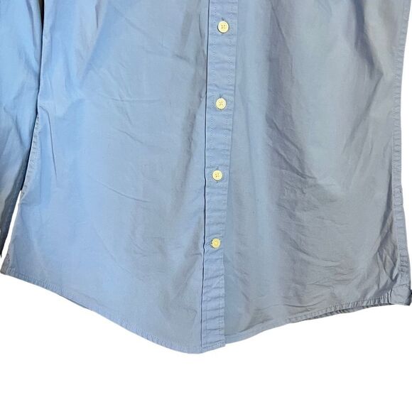 3 for $30! Gap blue button down tailored shirt. Size extra small - Picture 6 of 11
